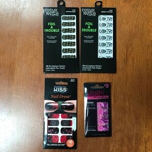 Halloween Bundle Nail Applique Stickers
